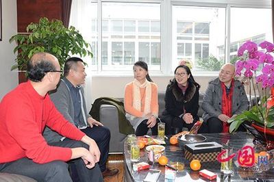 在苏资深媒体人走访漳州商会 共话新春-