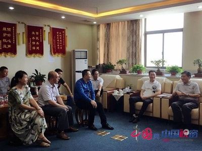 苏州市委常委、统战部部长朱民来漳州商会调研